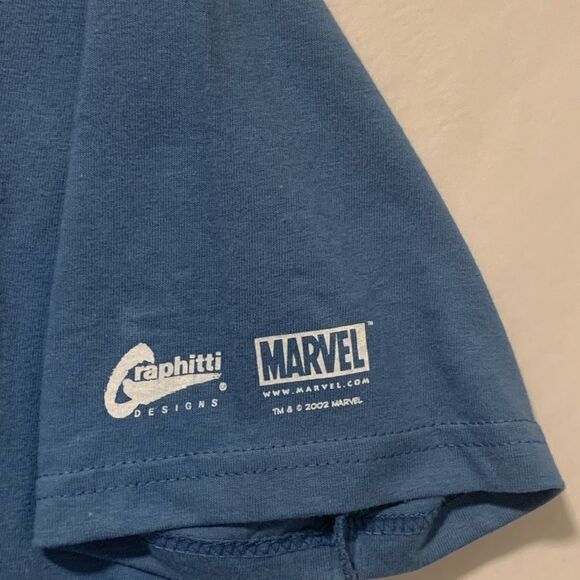 Vintage 2002 MARVEL Graphitti Spider-Man T-Shirt - Picture 4 of 5